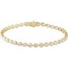 14K Yellow 4 9/10 CTW Lab-Grown Diamond Line 7″ Bracelet