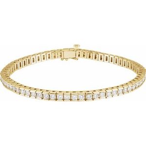 4 Ctw Natural Diamond Bracelet