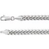 Sterling Silver 5 mm Miami Cuban Curb 18″ Chain