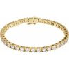 14K Yellow 6 CTW Lab-Grown Diamond Link 7 1/4″ Bracelet