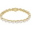 14K Yellow 9 1/2 CTW Lab-Grown Diamond Line 7″ Bracelet