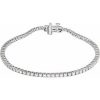 14K White 2 CTW Lab-Grown Diamond Line 7″ Bracelet