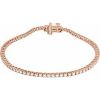 2 Ctw Lab-Grown Diamond Line Bracelet