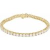 14K Yellow 9 CTW Lab-Grown Diamond Line 7″ Bracelet