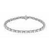 14K White 5 1/2 CTW Lab-Grown Diamond Line 7″ Bracelet