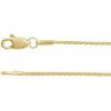 14K Yellow Gold-Filled 1.8 mm Wheat 7″ Chain