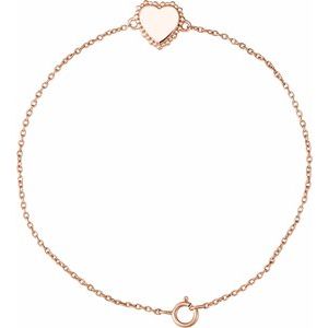 Heart Chain Bracelet