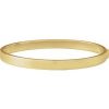 14K Yellow Hinged 7″ Bangle Bracelet