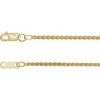 14K Yellow 1.7 mm Serpentine 24″ Chain