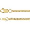 14K Yellow 2 mm Rolo 7″ Chain