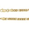 14K Yellow 3.2 mm Franco 7″ Chain