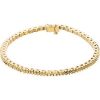 14K Yellow 2.7 mm Round Line 7 1/4″ Bracelet Mounting