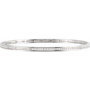 2 1/4 Ctw Natural Diamond Bangle Bracelet