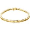 18K Yellow 3 mm Round Line 7″ Bracelet Mounting