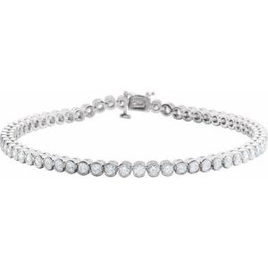 3 Ctw Natural Diamond Bracelet