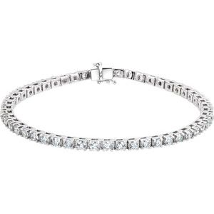 5 Ctw Natural Diamond Bracelet