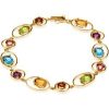 Natural Multi-Gemstone Bracelet