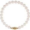 Cultured White Akoya Pearl Bracelet