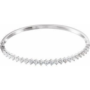 Imitation White Cubic Zirconia Bracelet