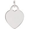 Sterling Silver Heart Charm/Pendant