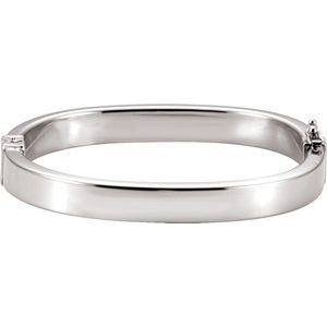 Hinged Bangle Bracelet