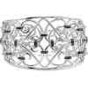 1/3 Ctw Black Natural Diamond Cuff Bracelet