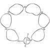 Sterling Silver Open Silhouette 7 3/4″ Bracelet