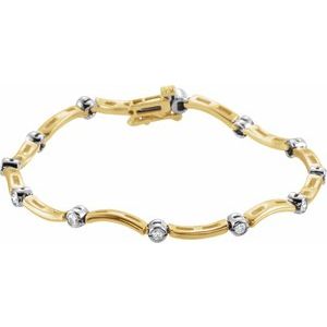 1/2 Ctw Natural Diamond Bracelet