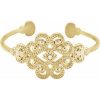 1/6 Ctw Natural Diamond Cuff Bracelet