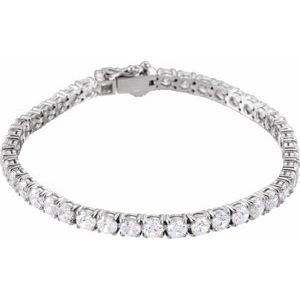 Imitation White Cubic Zirconia Bracelet