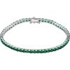 Lab-Grown Emerald Bracelet