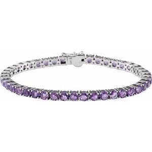 Natural Amethyst Bracelet