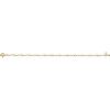 14K Yellow Gold 1 CTW Natural Diamond Line Bracelet – Classic 7″ Design