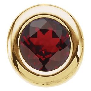 Imitation Garnet Birthstone Pendant