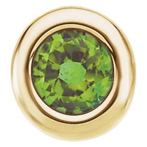 Imitation Peridot Birthstone Pendant