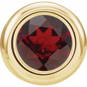 Imitation Garnet Birthstone Pendant