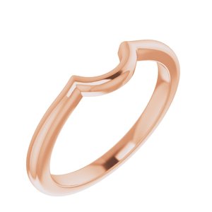 14K Rose Matching Band