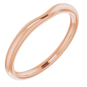 14K Rose Matching Band