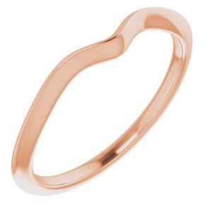 14K Rose Matching Band